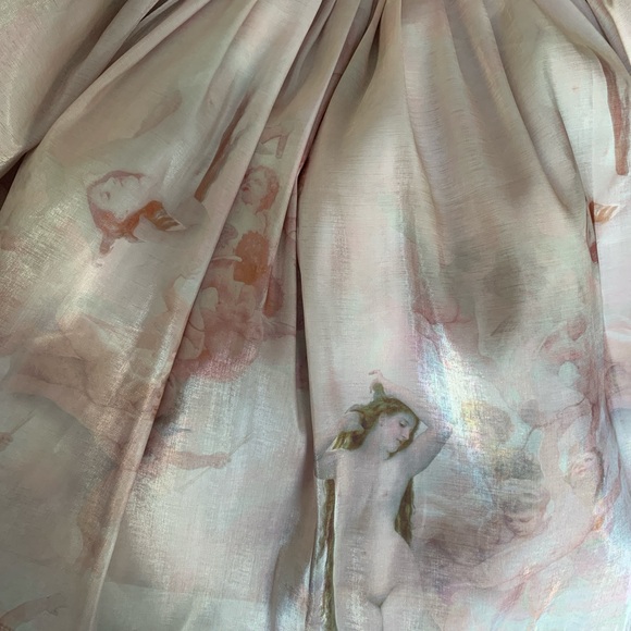 Selkie Peach Venus Puff Dress - Picture 6 of 7